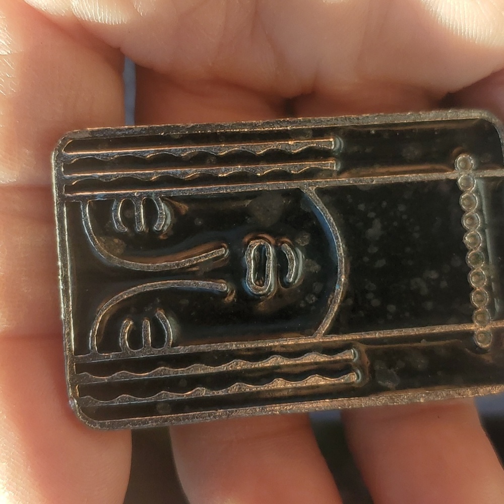Pewter Ritz Brooch/Pendant - Picture 5 of 5